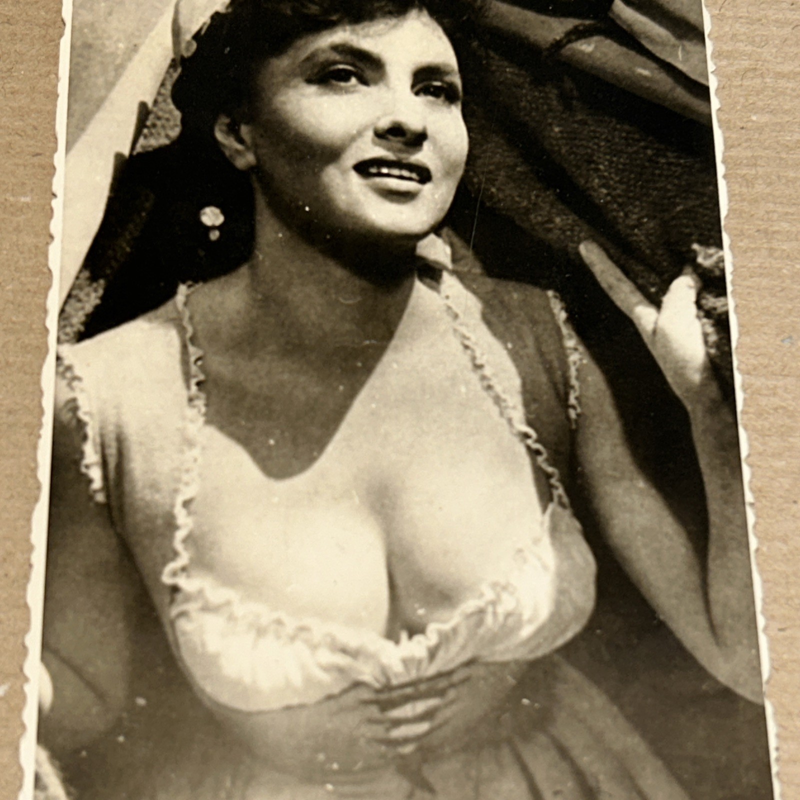 GINA LOLLOBRIGIDA : FOTOGRAFIA ORIGINALE DELL’EPOCA