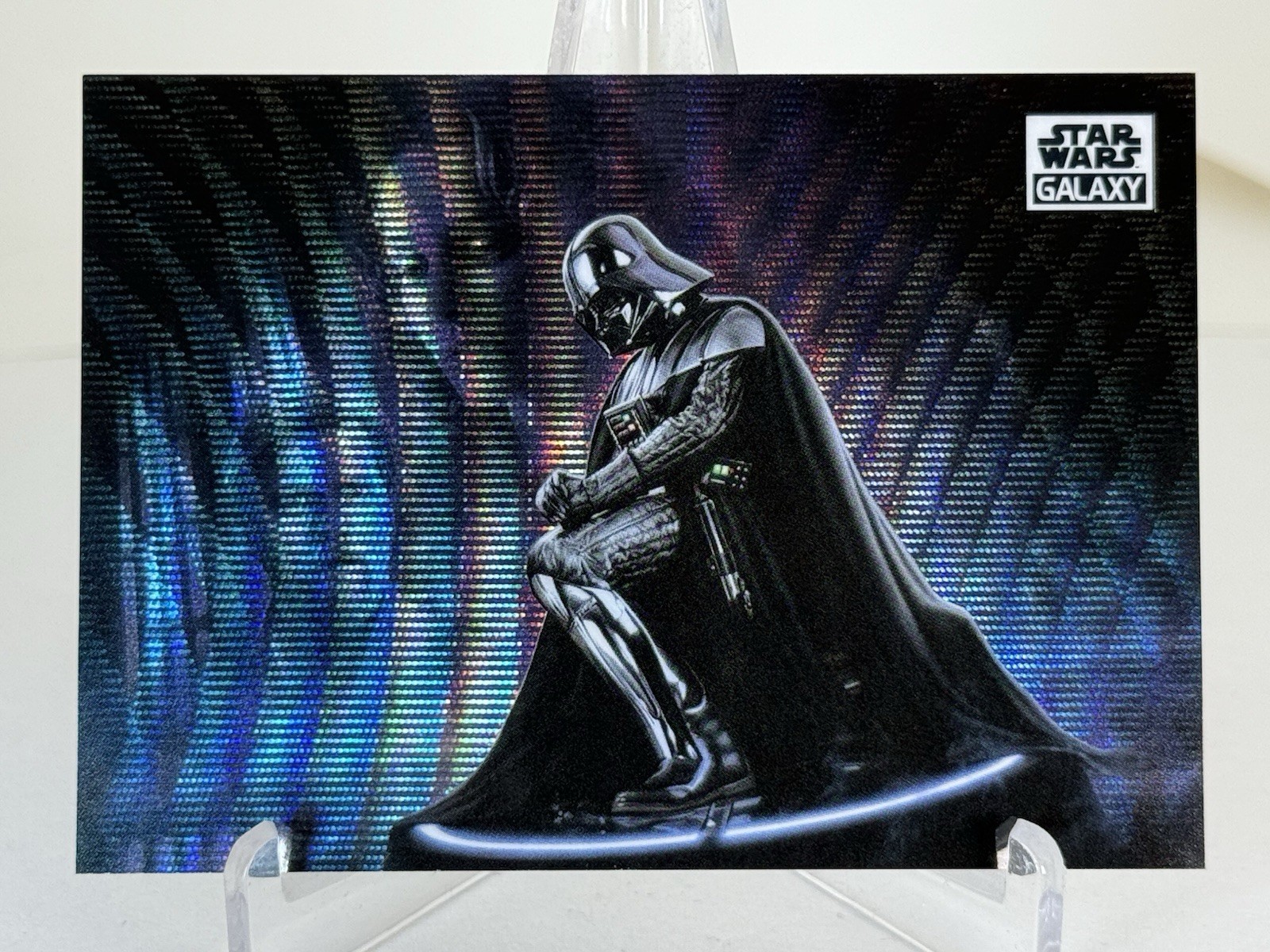 Regrets - 2021 Topps Chrome Star Wars Galaxy #55 Wave Refractor /99