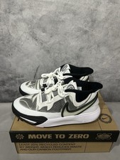 Size 4 Kids - Nike Kyrie 8 White Black New With Box.
