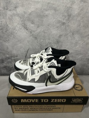 Size 4 Kids - Nike Kyrie 8 White Black New With Box.
