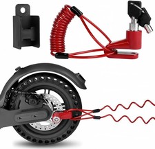 Ainiv Disc Brake Lock, E Scooter Locks Anti-Theft, Cable Bike Locks Waterproo...