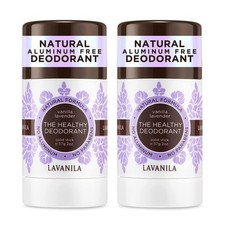 Lavanila Vanilla Lavender Deodorant for Women 2-Pack 2 Oz Each - Natural Alum...
