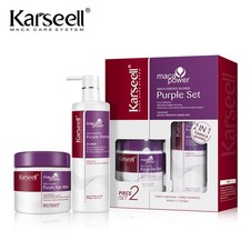 Karseell Purple Hair Mask and Shampoo Set of Neutralizes Brass  Yellow Tones