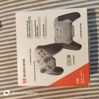 BIGBIG WON BLITZ 2 TMR Mechanical Gyroscope Wired Wireless Switch PC Android
