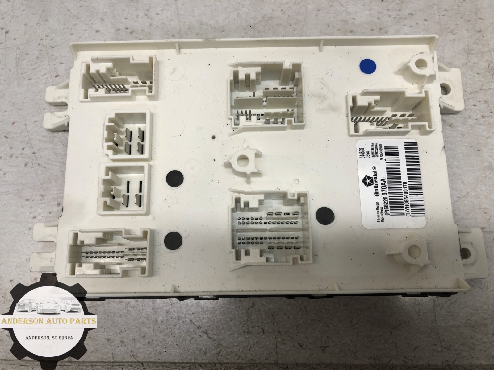 2014-2017 MASERATI QUATTROPORTE BCM BODY CONTROL MODULE UNIT OEM