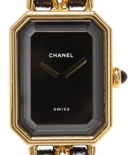 Used CHANEL Premiere S H0001 Wrist watch Women Quartz Black 3