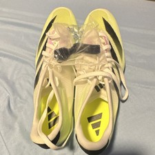 adidas Sprintstar Running Spikes Yellow/Black with Spike Wrench