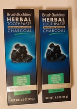 Charcoal Toothpaste Fluoride Free Herbal Natu...