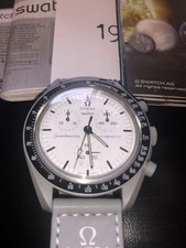 Omega OMEGAｘSwatch Speedmaster Moonswatch “1965” SO33M106 Bioceramic Quartz Gray
