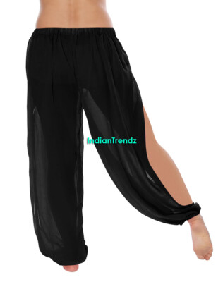 Black Yoga Pants Women Harem Pants Yoga Belly Dance Pantaloons