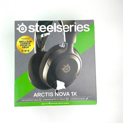 SteelSeries Arctis Nova 1X Wired Gaming Headset for PC * Mic not working*