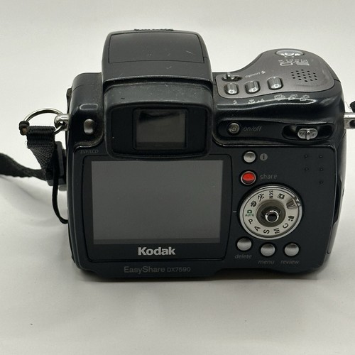 Kodak EasyShare DX7590 5mp Digital Camera Flash Needs Repair - Picture 7 of 23