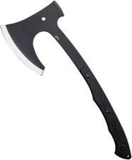 APOC Barrens 6.25" Spring Steel Axe Full Tang Head Black G10 Handle - XD35551