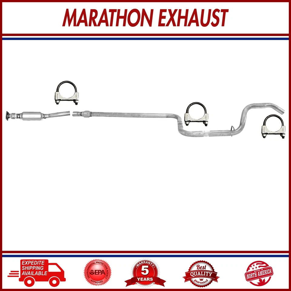 Juego de tubos catalíticos delanteros + para: Dodge Neon 2000|PlymouthNeon 2000-2001 2,0 L excelente ULEV Foto 4 de 4