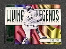 Mike Ditka 2019 Panini Illusions #/149 GREEN LIVING LEGENDS Insert Card #LL-MD
