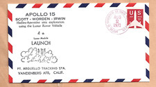 APOLLO 15 LUNAR MODULE LAUNCH AUG 2,1971 VAFB SPACE COVER NASA