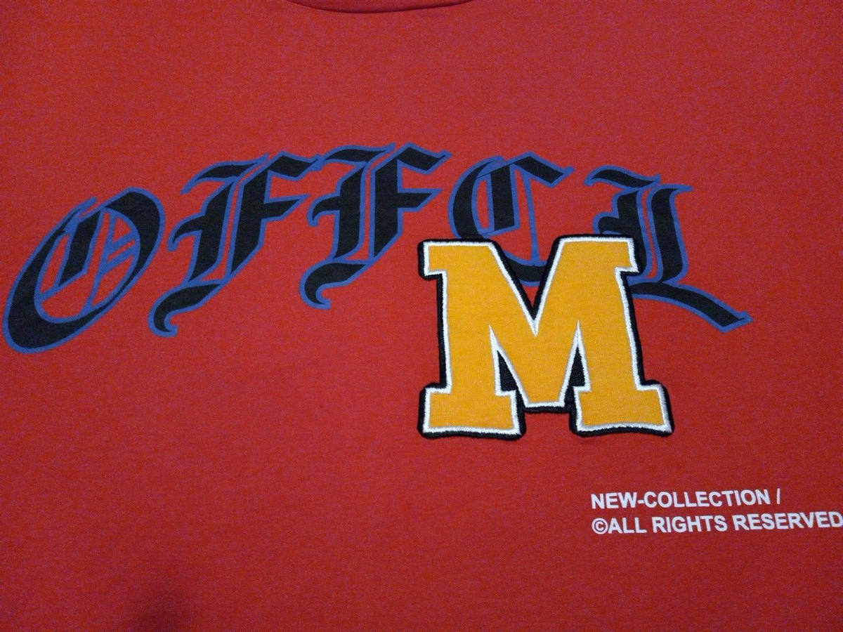 Men's XL Boohoo Man Red OFFCL M New Collection Graphic T