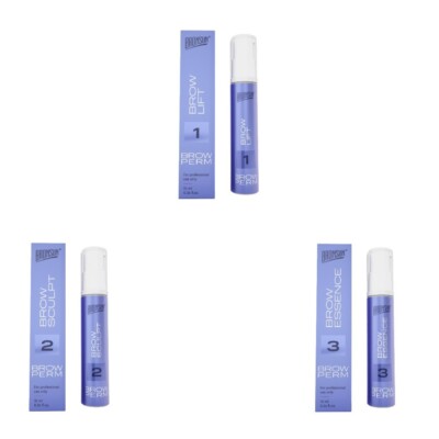 Brow Perm Bronsun Eyebrow Styling Step 1-2-3 Long-term lamination. NEW!