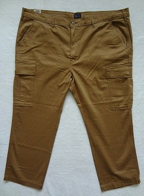 Levis 541 Athletic Fit Cargo Pants Mens Size 46x29 Brown Stretch Twill 190416342143 | eBay