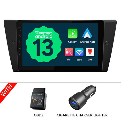 For BMW E90 E91 E92 E93 316d 2009-2011 9"Android 13 GPS Car Stereo Radio CarPlay - Picture 30 of 31