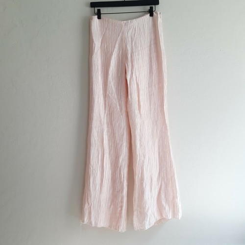 Pantaloni Lunghi La Perla Miscela Seta 46 10 Nuove Etichette Blush Rosa - Foto 2 di 12