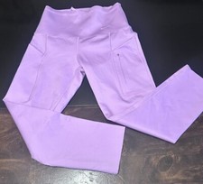 NWOT Nike Go Women's Firm-Support High-Waisted 7/8 Leggings, Pockets, S, Purple
