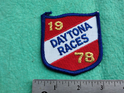 Vintage Daytona 1978 Racing Service  Parts Dealer   Uniform Patch