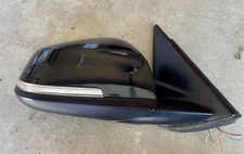 2013 BMW X1  Right Hand Passenger Side Power Door Mirror Black OEM