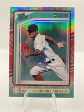 Ceddanne Rafaela 2024 Donruss #128 Statue of Liberty Rated Prospect Red Sox