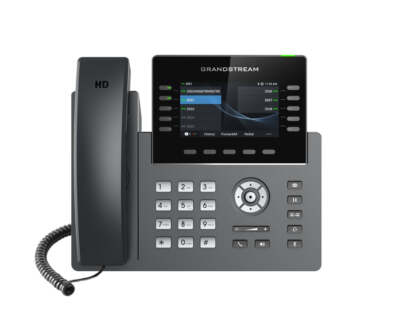 Grandstream GRP2615 10-Line Carrier-Grade IP Phone   Wi-Fi 6, Bluetooth & 40 MPK