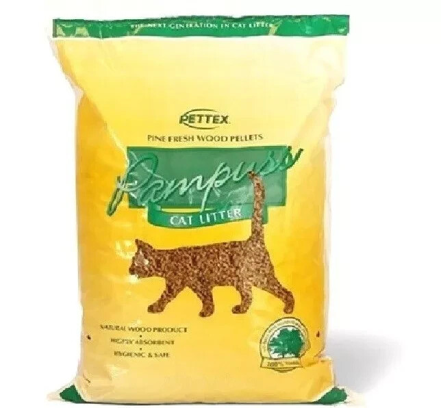 Pettex JB7-1 Pampuss Woodbase Cat Litter 30 Litre for sale online
