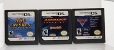 Age of Empire The Age of Kings, Asphalt Urban GT, Cars 2 Nintendo DS Loose
