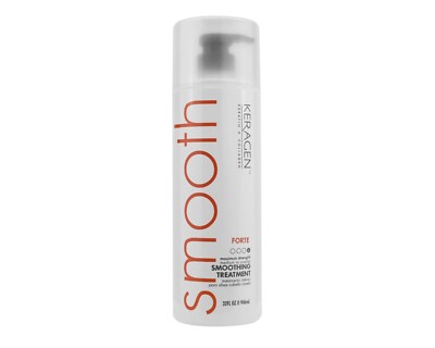 Keragen Smooth Forte Smoothing Hair Treatment with Keratin & Collagen- 32oz
