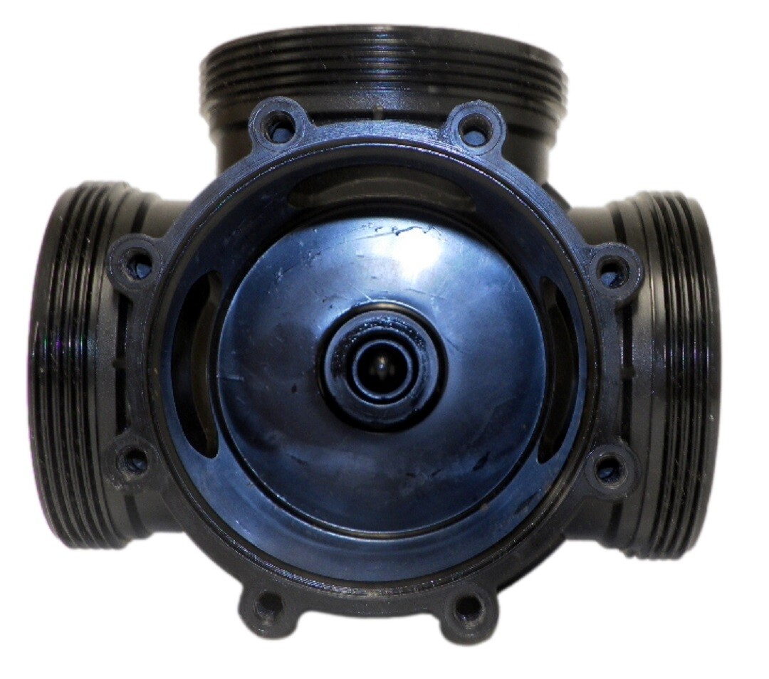 Praher OV3-200-U 3 Port Valve 1-1/2"" Union Body