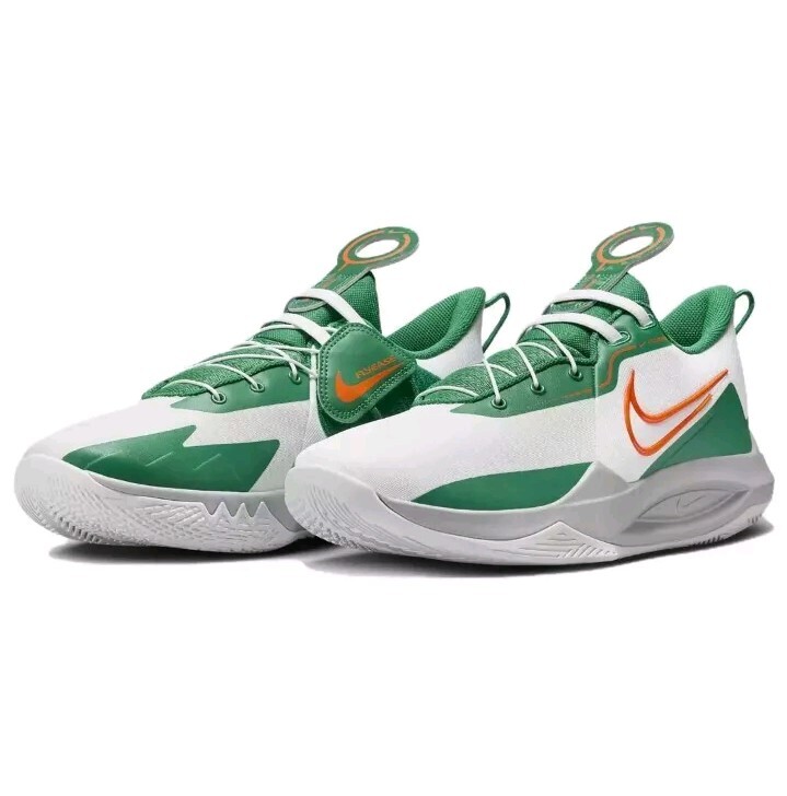 Nike Precision 6 Flyease Men's Size 13 White Basketball Shoes