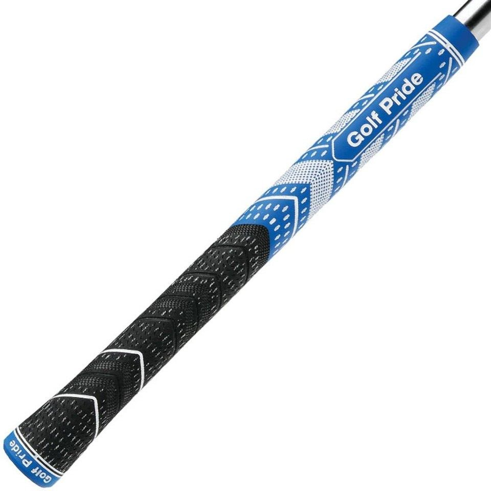 Color Plus Grip New Golf Pride MCC Plus 4 Teams Grips Standard/Midsize Blue/White Core ...