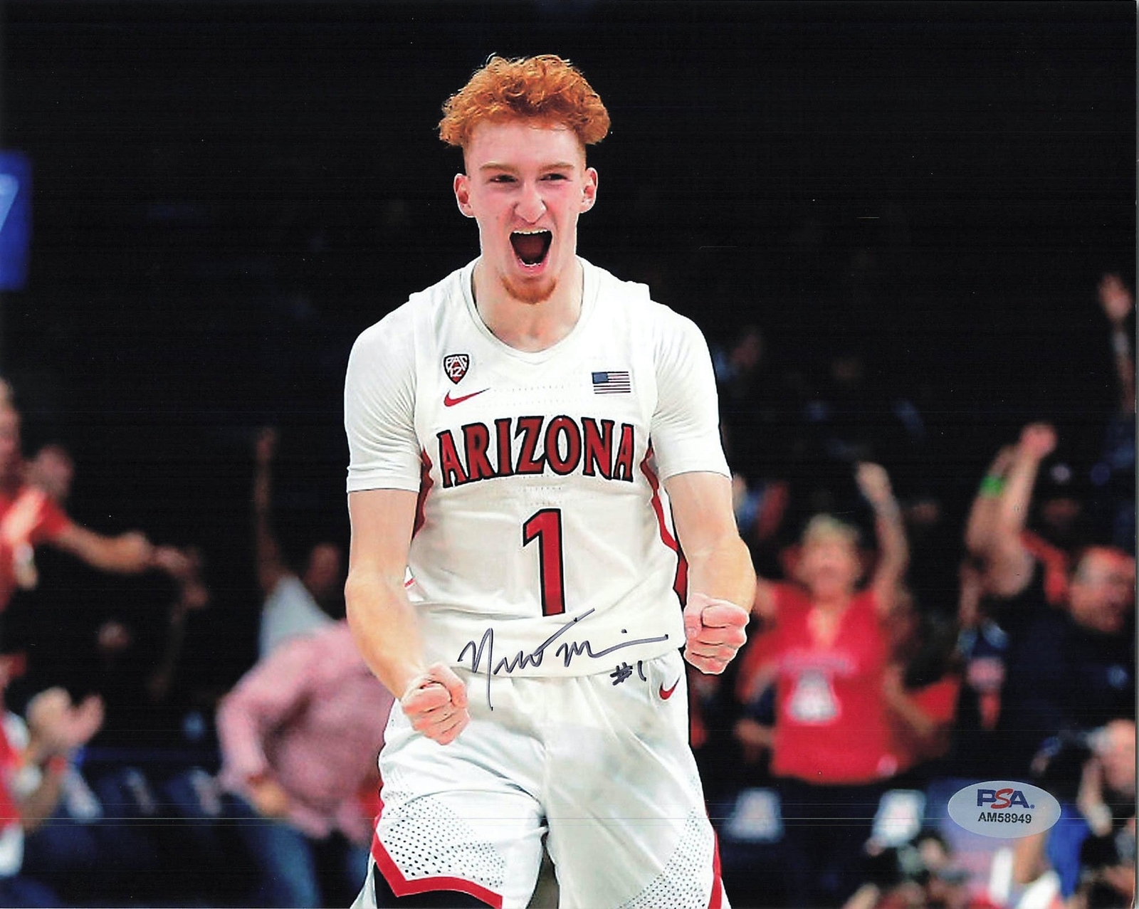 NICO MANNION signed 8x10 photo PSA/DNA Arizona Wildcats Autographed 