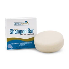 Sulfur & Salicylic Acid Dandruff Shampoo Bar - Peppermint
