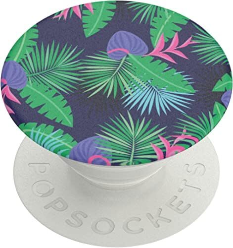 Phone Grip with Expanding Kickstand| Plant Pattern PopGrip - Tropical Sunset