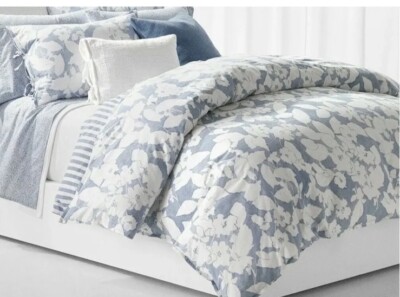 Ralph Lauren Willa Floral Cotton Full/Queen Duvet Cover Shams