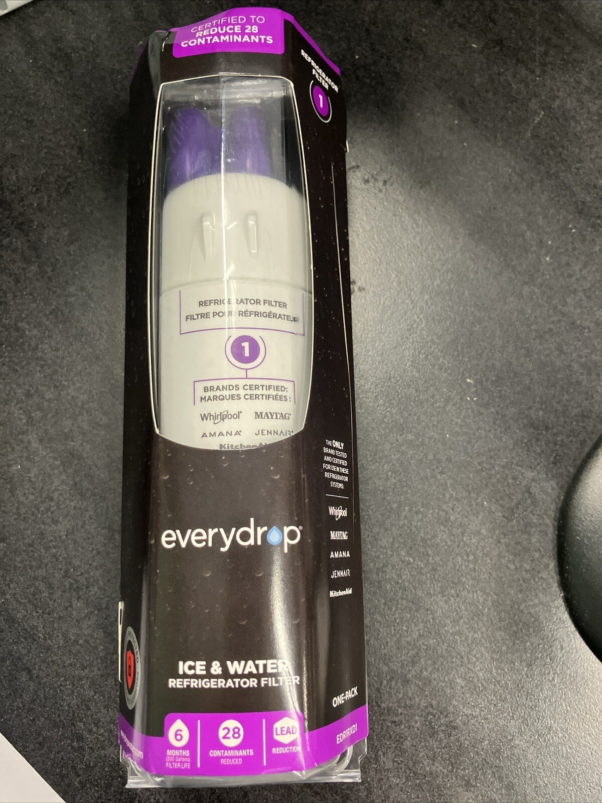 EveryDrop 1 Refrigerator White Water Filter EDR1RXD1 eBay