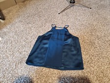 Parker Ny Teal Two Tone Tank Top