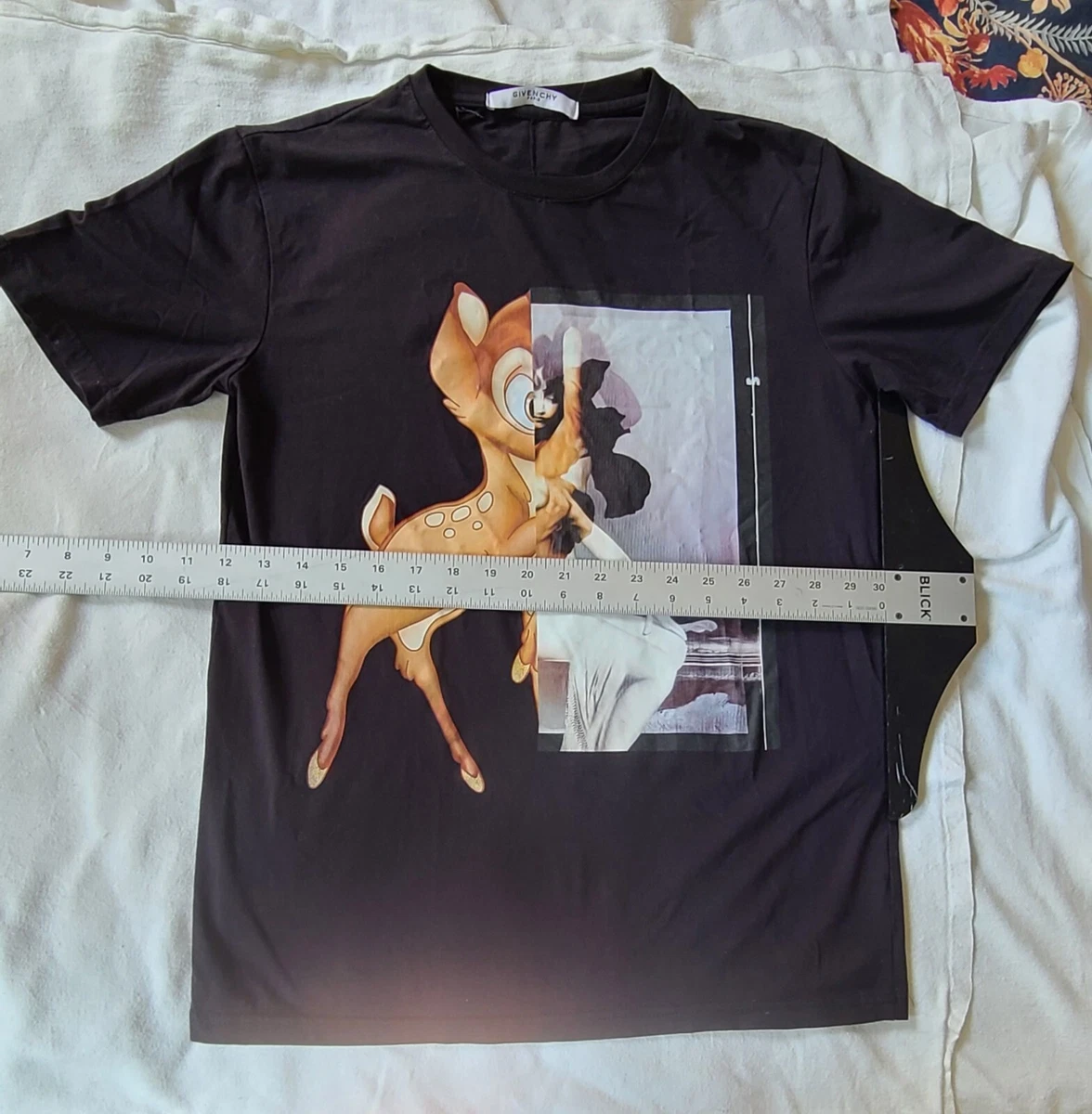 Givenchy Bambi t shirt men Size L “Rare”
