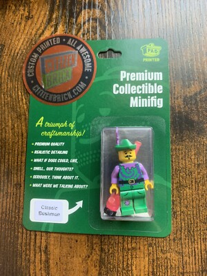 Citizen Brick Classic Bushman Custom Collector Minifigure Retired Minifig