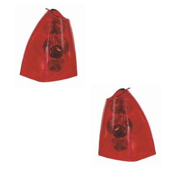 RüCkleuchten Heckleuchten Set Links Rechts Passend FüR Peugeot 307 SW 3H Rot-image