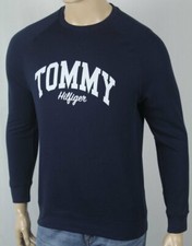 Tommy Hilfiger Navy Blue Long Sleeve Pullover Lightweight Sweatshirt NWT