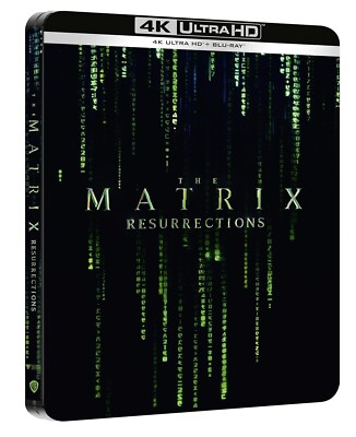 Matrix - Resurrection 4 K UHD HD Steelbook NEU/OVP