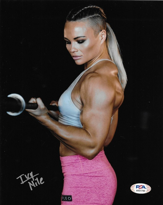 Ivy Nile NXT WWE Diva signed autograph 8X10 Photo w/ PSA COA