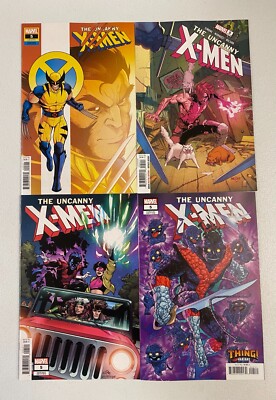 THE UNCANNY X-MEN #5 SET OF 4 LUCIANO VECCHIO GAMBIT NIGHTCRAWLER MARVEL ad