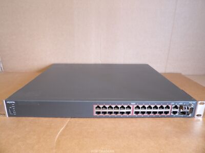 NORTEL 4526T-PWR PoE Network Ethernet Switch LAN + 1x SFP - INCL RACK EARS